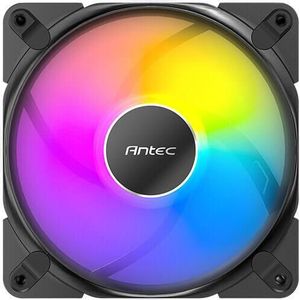 Antec Tranquil 120 ARGB, 120 mm x 25 mm casefan, ARGB PWM-ventilator, 2000 rpm, 64,02 CFM, 2,45 (120 mm), PC ventilator, Zwart
