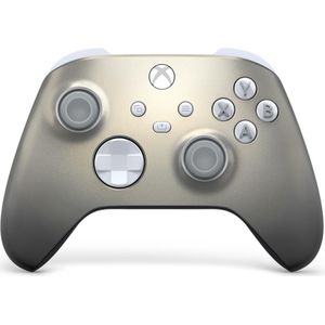 Microsoft Xbox draadloze controller - Lunar Shift (speciale editie) (PC, Xbox, Xbox serie X, Xbox One X, Xbox One S, Xbox serie S), Controller, Zilver, Zwart