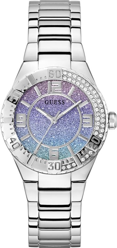 Guess, Horloge, Sangria, Zilver, (36 mm)