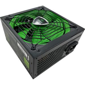 KeepOut FX1000MU (900 W), PC-voedingseenheid, Groen, Zwart
