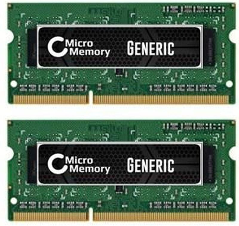 CoreParts MMKN070-8GB geheugenmodule 2 x 4 GB DDR3 1600 MHz