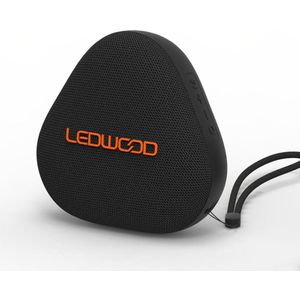 Ledwood LD-XPLOR120 Kabelloser Lautsprecher (8 h, Elektrische stroom), Bluetooth luidspreker, Zwart