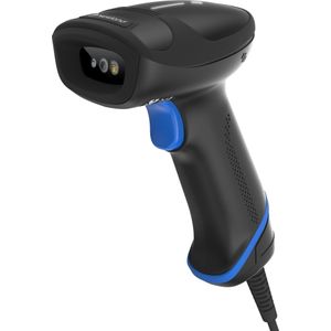 Newland HR33 Marlin, CMOS, 2D, Kit (USB, gedreht) Handscanner, 2D, Imager (Belichtung: weiss), OCR, inkl.: K (2D-streepjescodes, 1D streepjescodes, Tekst), Barcode scanner, Zwart