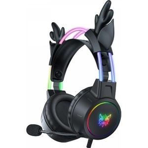 Onikuma X15 Pro Hertenoor (Bedraad), Gaming headset, Zwart