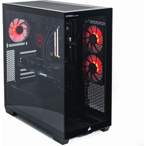 Optimus Computer E-Sport GA520T-CR7 Ryzen 7 5800X/16GB/1TB/RX 7600 GAMING OC 8G/W (1000 GB, 16.38 GB, AMD Ryzen 7 5800X), PC, Zwart