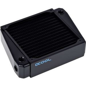 Alphacool 14244 Onderdelen/accessoires voor computerkoelsystemen Radiator (140 mm), Waterkoeling radiatoren, Zwart