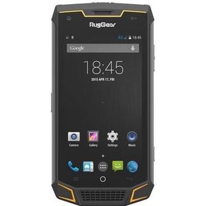Rug Gear RG740 (32 GB, Geel, Black, 4.70"", Dubbele SIM, 13 Mpx, 4G), Smartphone, Zwart
