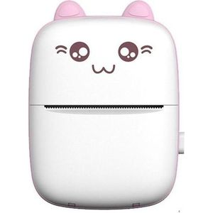 OEM Consumer electronics Portable mini termic printer for photos C9 pink (200 dpi), Labelprinter, Roze