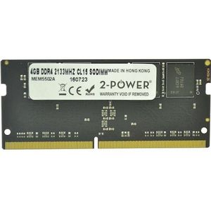 2-Power MEM5502A geheugenmodule 4 GB 1 x 4 GB DDR4 2133 MHz