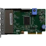 Lenovo - ThinkSystem - Netwerkkaarten - Groen - 1Gb 4-poorts RJ45 LOM
