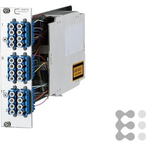 Metz Connect 1528S971061E OpDAT CM 6xLC-Q keramische blauwe pigtails OS2 gestoken en losgemaakt, Server accessoires, Blauw