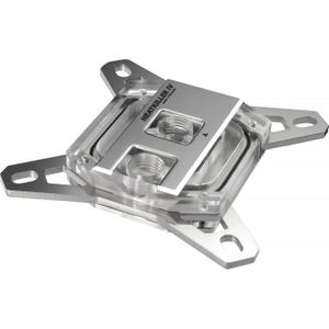Watercool Heatkiller IV Pro Intel Acryl, CPU waterkoelers, Zilver
