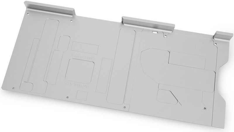 EKWB - EK-Quantum Vector² FTW3 RTX 3080/90 - Achterplaat - Nikkel - Vernikkeld Aluminium