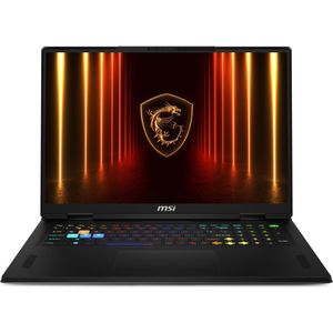 MSI VECTOR 18 HX AI A2XWJG-684FR (18", 2000 GB, 32 GB, FR, Intel Core Ultra 9 275HX), Notebook, Grijs