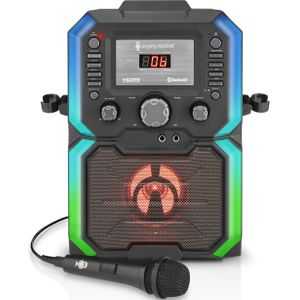 Singing machine SMC273 SingCast Zwart UK, Bluetooth luidspreker