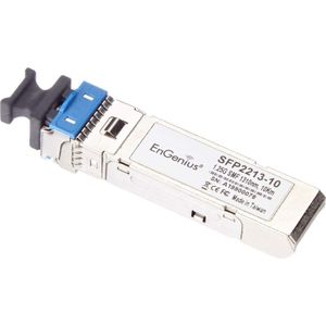 EnGenius SFP2213-10 SFP-Module Multi-Mode 1310nm, Zendontvangers, Zilver, Blauw