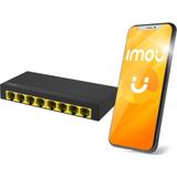 Imou - Switch - 8-poorts - LAN - 1000 Mbps - Unmanaged