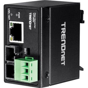 Trendnet - TI-F10S30 - Switch - Zwart - 200 Mbit/s - Bedraad