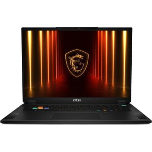 MSI Stealth 18 HX AI A2XWJG-041 - Notebook - Zwart - 18 inch - 64GB RAM - 2TB SSD - RTX 5090