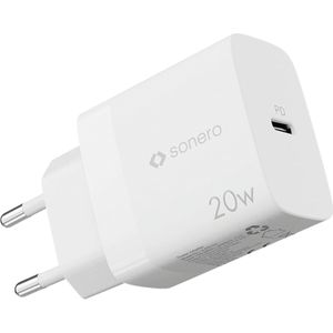 Purelink Sonero SON X-PS101 USB-lader, 20 W, PD, 1x USB-C, wit (20 W), USB-lader, Wit