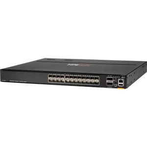 Aruba 8360-24XF2C V2 FB- VOORRAAD (24 ports), Netwerkschakelaar, Zwart