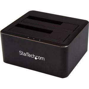 StarTech DUAL-BAY SATA HDD/SSD DOCK, Accessoires voor harde schijven