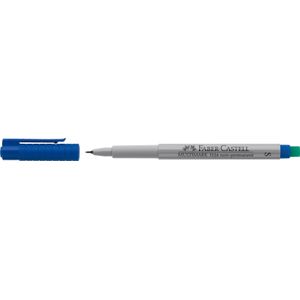 Faber-Castell, Marker, Overhead Pen Multimark Non-Permanent (Blauw, 0.40 mm)