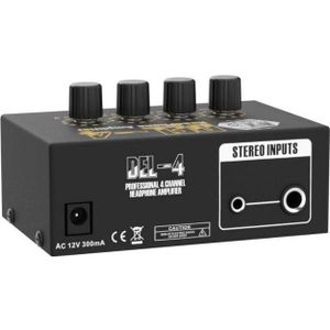 Donner DEL-4 - Wzmacniacz słuchawkowy, Hoofdtelefoonversterkers, Zilver, Zwart
