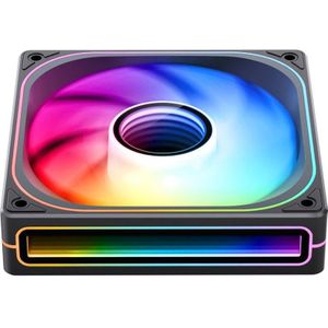 Jonsbo - ZB-120 - PC Ventilator - Zwart - 120mm - Reverse Blade - PWM - ARGB