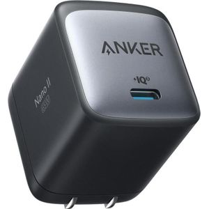 Anker 715 Lader (65 W, GaN-technologie, PowerIQ), USB-lader, Zwart