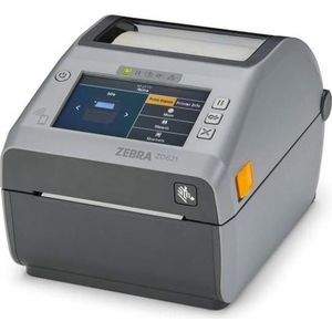 Zebra ZD621 Labelprinter Direct Thermisch 203 x 203 DPI Bedraad & Draadloos (203 dpi), Labelprinter, Grijs