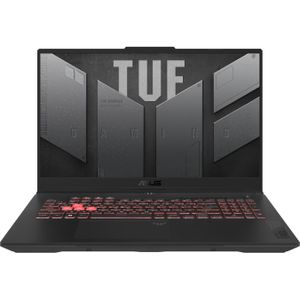 ASUS TUF Gaming A17 RTX 4060 (17.30", 1000 GB, 16 GB, DE, AMD Ryzen 5 7535HS), Notebook, Grijs