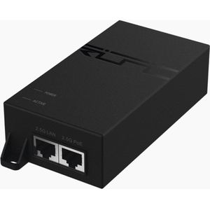 Ruijie - RG-POE-50-60W-MG - Netwerk Adapter - Zwart - 60W - 2 Ethernet-LAN