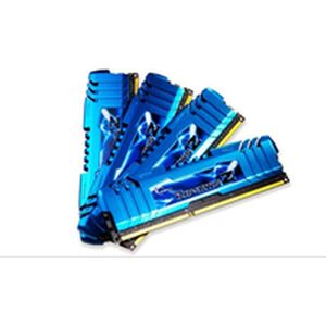 G.Skill - RipjawsZ F3 - RAM - Blauw - 4 x 8GB - 2400 MHz - DDR3 - DIMM 288 pin