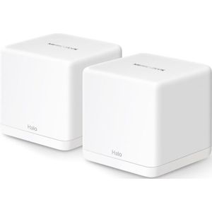 Mercusys - Halo H60X - Home Mesh WiFi 6 Systeem - Wit - 2-Pack