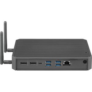 LG ThinClient Box CQ600N-6P Intel Celeron N5105 8GB 16GB eMMC WLAN BT5.1 NOOS (16 GB, 8.19 GB, Intel Celeron N5105, Intel UHD Graphics), PC, Grijs