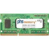 PHS-memory 4GB RAM-geheugen voor Asus VivoBook S550CM-CJ030H DDR3 SO DIMM 1600MHz (Asus VivoBook S550CM-CJ030H, 1 x 4GB), RAM Modelspecifiek