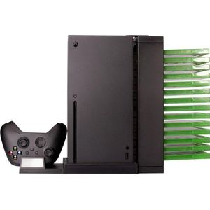 SteelDigi Multifunkcyjna stacja do konsoli Xbox Series X JADE MOJAVE (Xbox serie S, Xbox serie X), Accessoires voor spelcomputers, Zwart