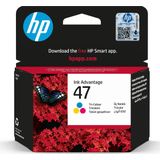 HP, Inkt, Inkt 47 6ZD61AE Driekleur (M, C, Y)