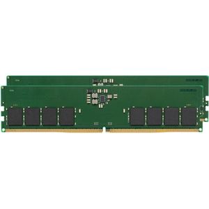Kingston WaardeRAM DDR5 (2 x 8GB, 4800 MHz, DDR5 RAM, DIMM 288 pin), RAM, Groen