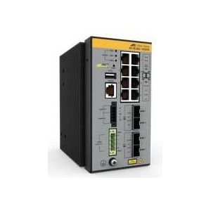Allied Telesis AT-IE360-12GHX-80 (12 ports), Netwerkschakelaar, Grijs