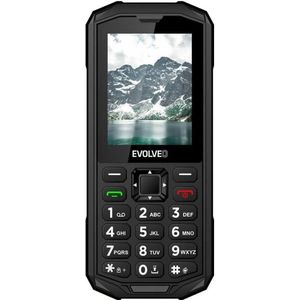 Evolveo Strongphone x5 DualSim zwart/grijs (2.40", 0.30 Mpx), Sleutel mobiele telefoon, Zwart