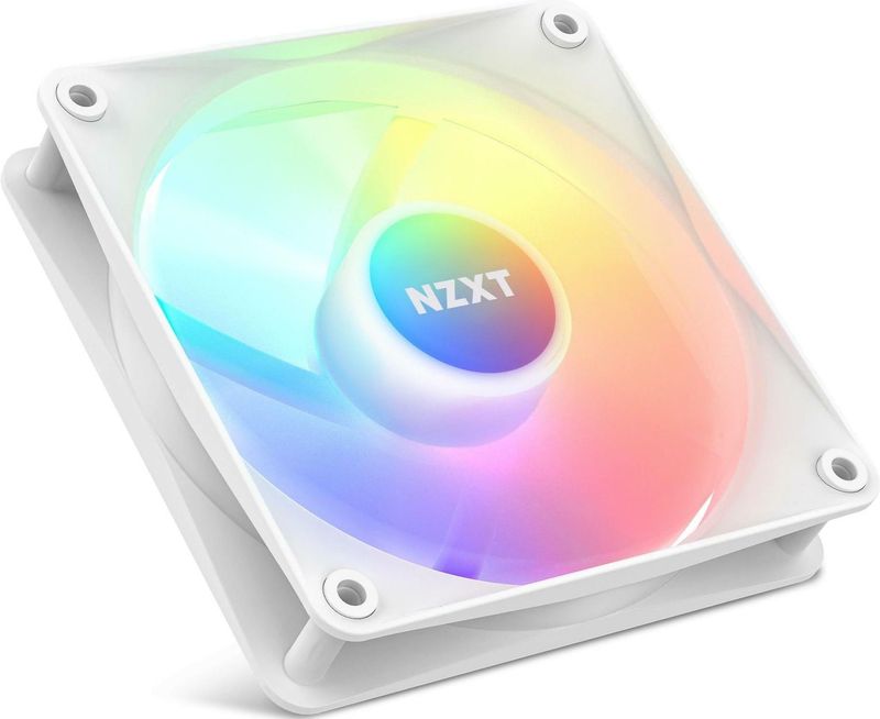 NZXT - F120 CORE RGB Series Fan - PC Ventilator - Wit - 120 mm