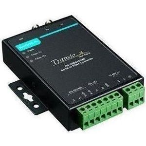 Moxa TCF-142-S-ST - RS-232422485 naar enkelvoudige glasvezelmediaconverter met ondersteuning voor, Data converter