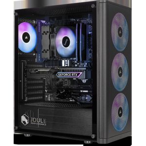 Joule Performance Gaming PC RTX5050 R7 32GB 2TB L1137867 (2000 GB, 32 GB, AMD Ryzen 7 9700X, GeForce RTX 5050), PC, Zwart