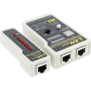 Intronics LAN-tester - UTP/ FTP/BNC, Netwerk accessoires