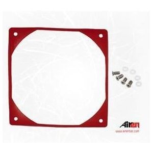 Airen RedVibesFan 92 Antivibrationspad für 92-mm-Lüfter / rot, PC ventilator accessoires, Rood