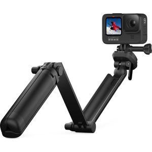 GoPro 3-wegs greep 2.0 (Grip, Driepoot, Diverse), Actioncam-accessoires, Zwart