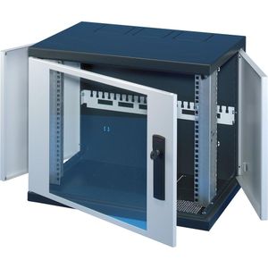 Schroff EPCASE wandbehuizing (16 HE, 19 inch rek), Serverkast, Grijs