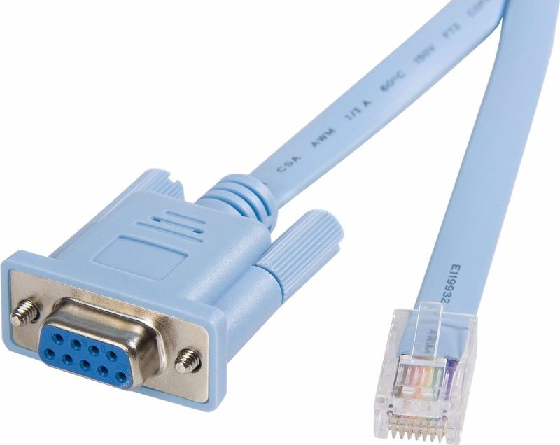 StarTech.com 1,8 m RJ45 naar DB9 Cisco consolebeheerrouterkabel M/F